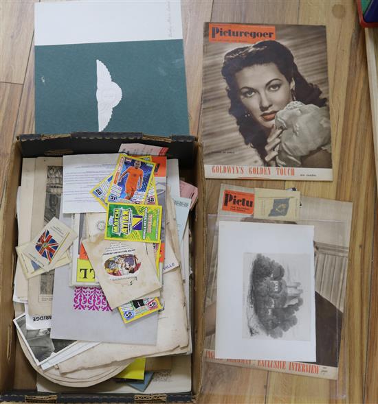 Two boxes of miscellaneous items